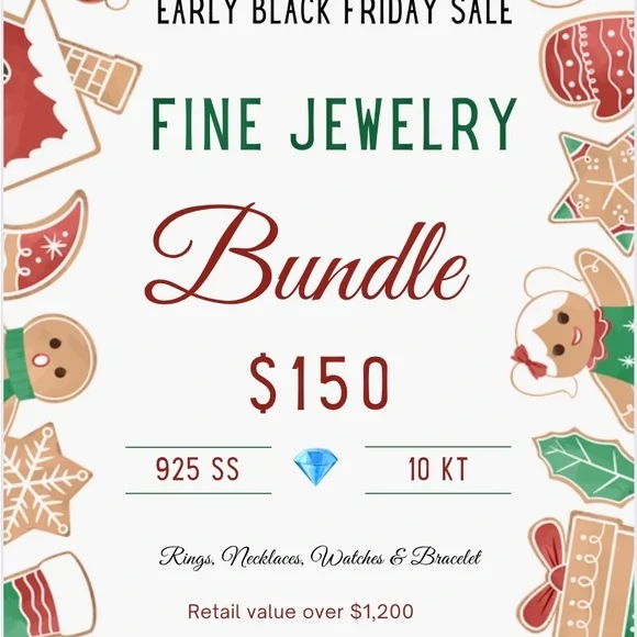 14 k & 925 Sterling Silver Fine Jewelry “Surprise Bundle”  💎💎 Satisfaction GTD - Picture 2 of 2